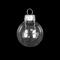 Whitehurst 8ct. 3.5" Clear Glass Ball Ornaments